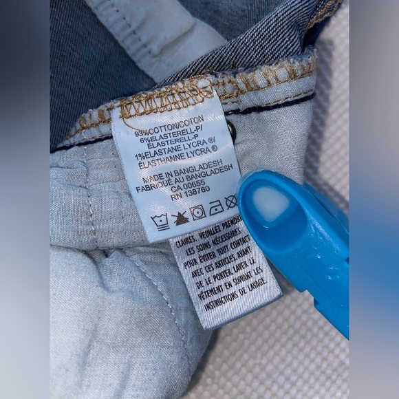 Women’s REITMANS The Insider super high rise dark blue wash skinny jeans size 30 - Picture 4 of 12